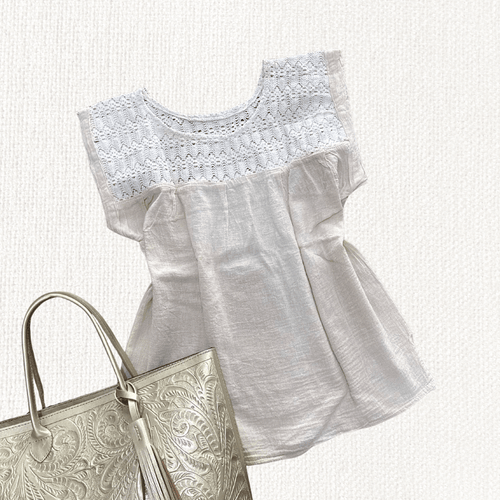 Blusa Brisa - MÉXICO ARTE Y MODA - Blusa Lisa