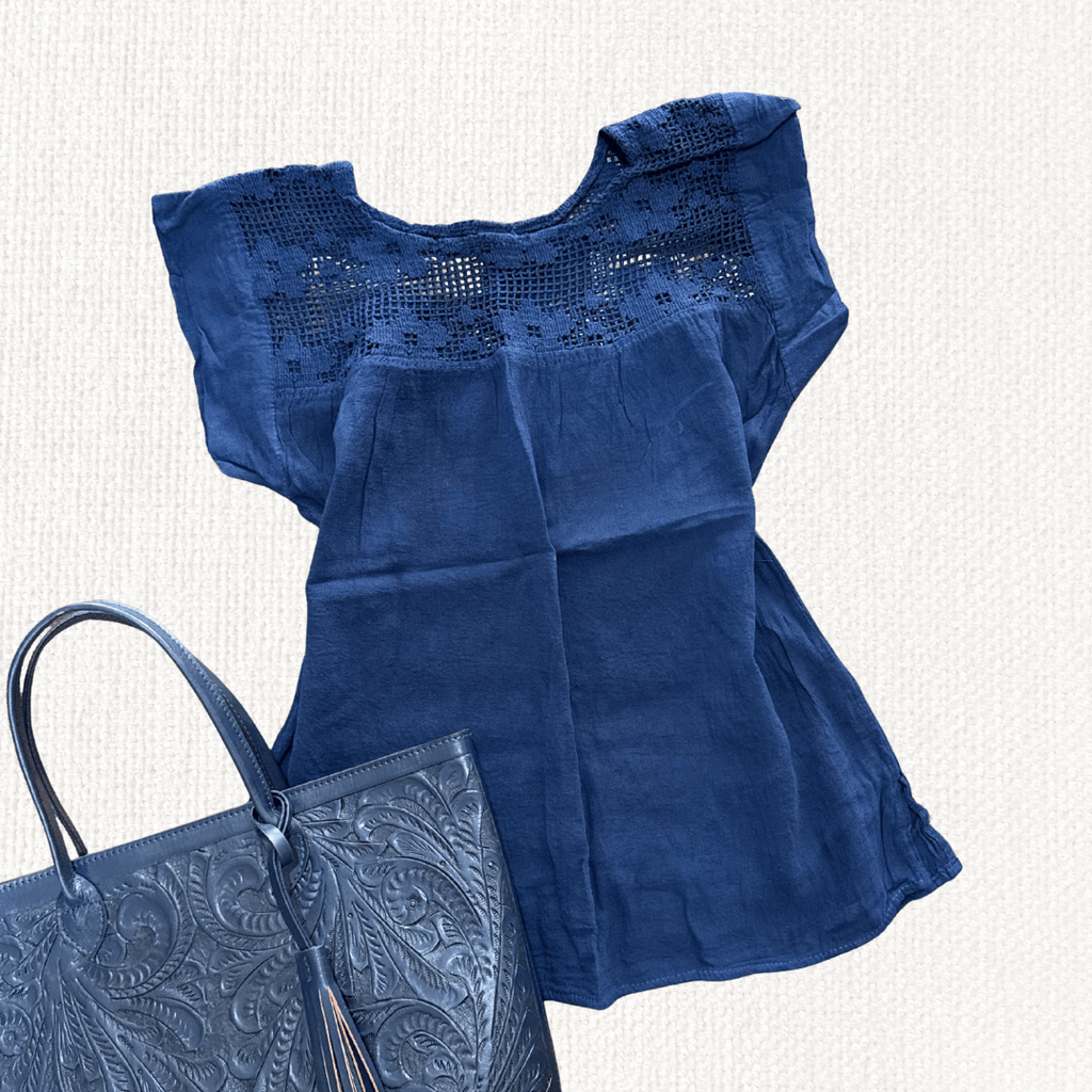 Blusa Brisa - MÉXICO ARTE Y MODA - Blusa Lisa