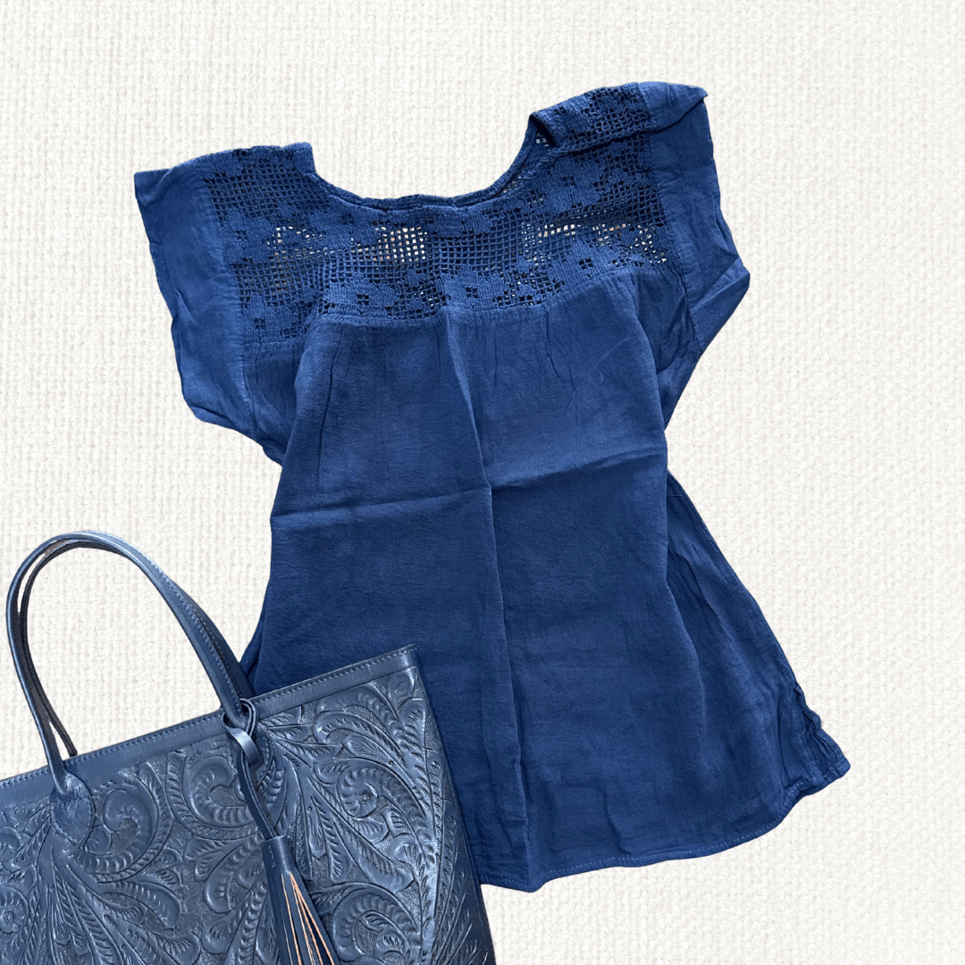 Blusa Brisa - MÉXICO ARTE Y MODA - Blusa Lisa