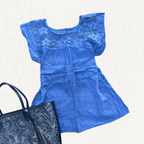 Blusa Brisa - MÉXICO ARTE Y MODA - Blusa Lisa