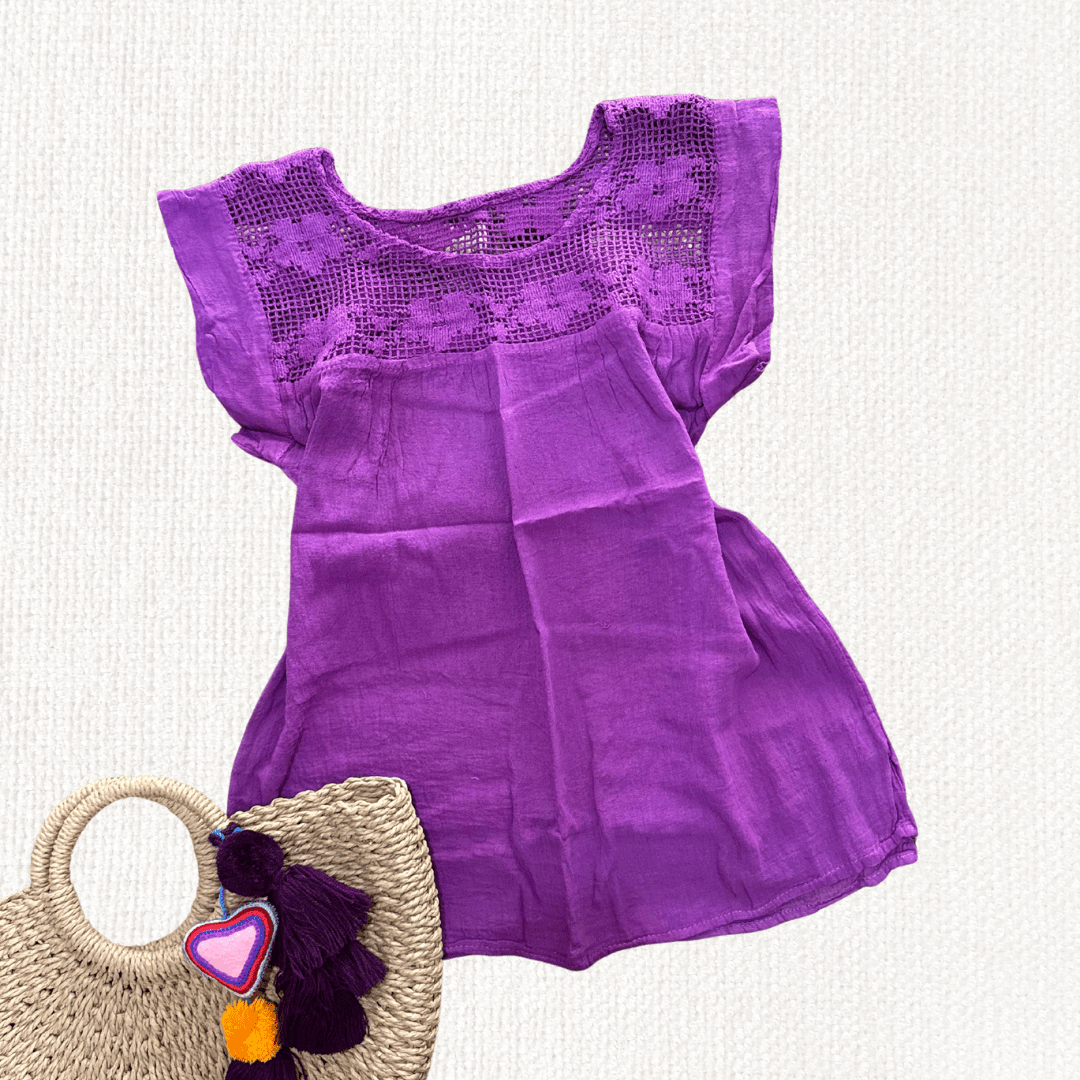 Blusa Brisa - MÉXICO ARTE Y MODA - Blusa Lisa