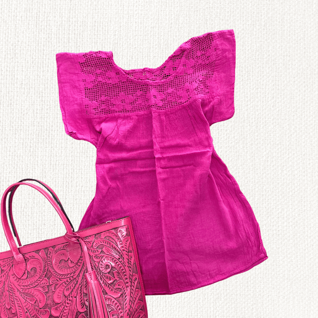 Blusa Brisa - MÉXICO ARTE Y MODA - Blusa Lisa