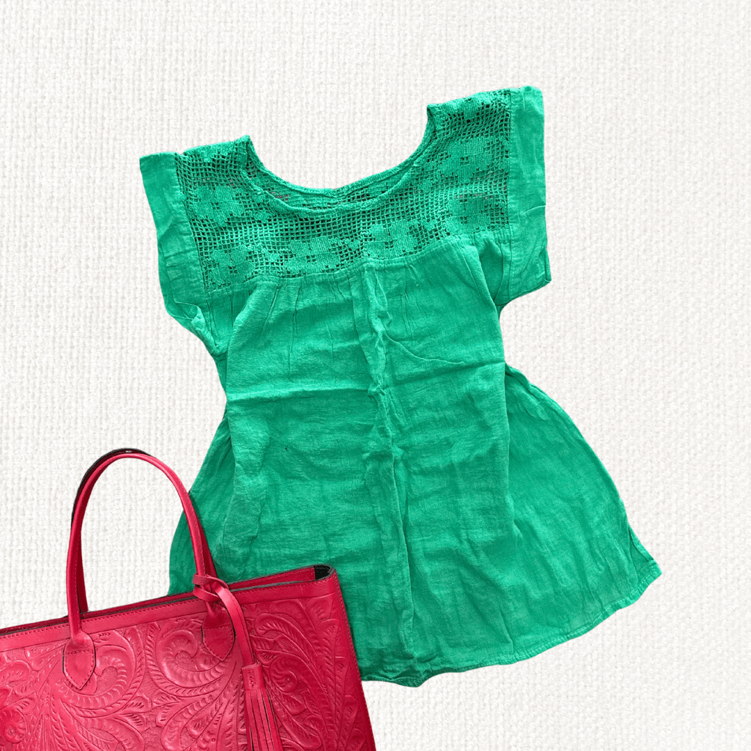 Blusa Brisa - MÉXICO ARTE Y MODA - Blusa Lisa