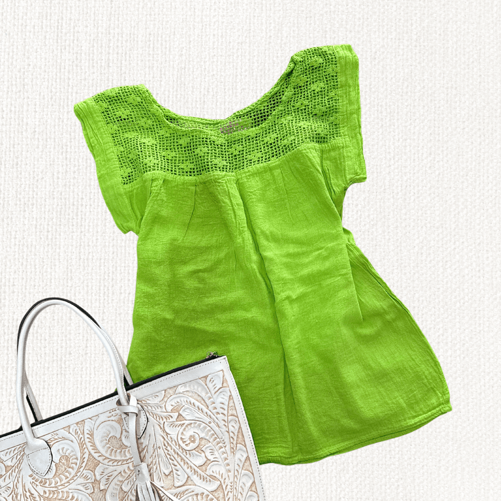 Blusa Brisa - MÉXICO ARTE Y MODA - Blusa Lisa