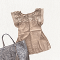 Blusa Brisa - MÉXICO ARTE Y MODA - Blusa Lisa