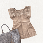 Blusa Brisa - MÉXICO ARTE Y MODA - Blusa Lisa