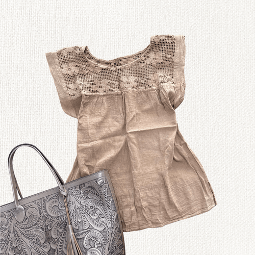 Blusa Brisa - MÉXICO ARTE Y MODA - Blusa Lisa