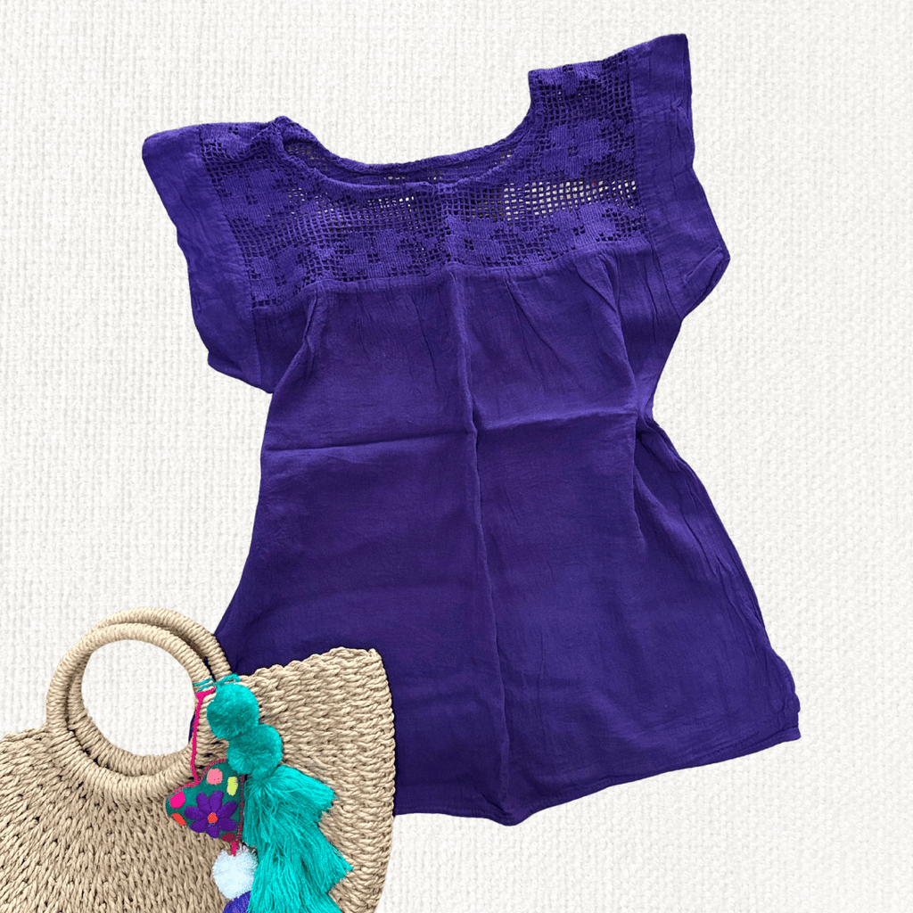 Blusa Brisa - MÉXICO ARTE Y MODA - Blusa Lisa