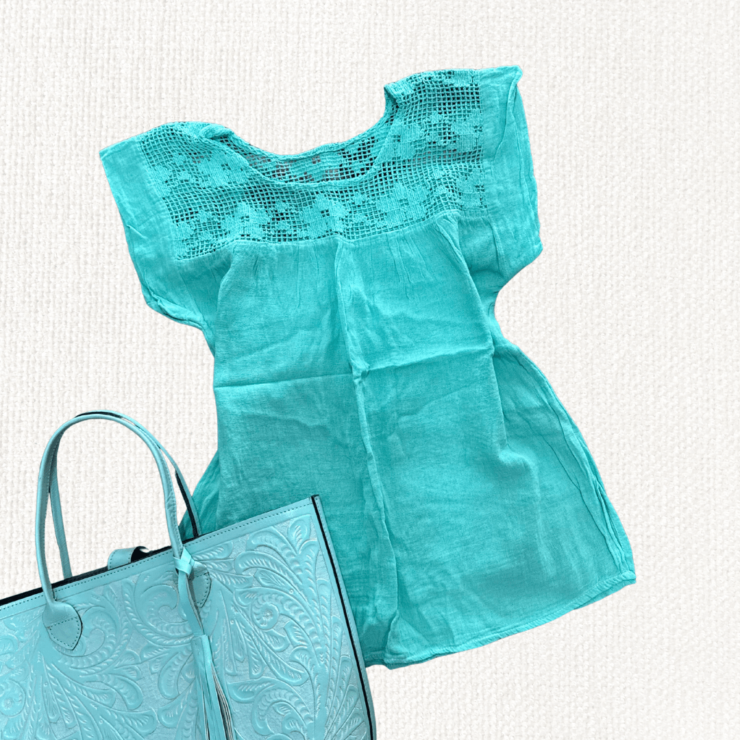 Blusa Brisa - MÉXICO ARTE Y MODA - Blusa Lisa