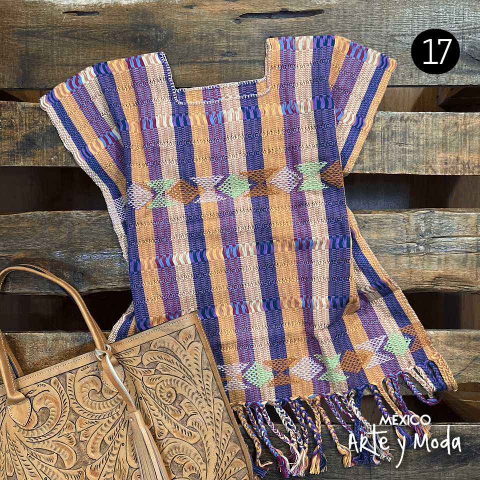 Blusa Brocado Doble - MÉXICO ARTE Y MODA - Blusa Bordada