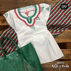 Blusa Chamula Patria - MÉXICO ARTE Y MODA - Blusa Bordada