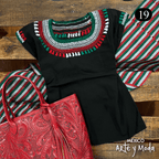 Blusa Chamula Patria - MÉXICO ARTE Y MODA - Blusa Bordada