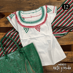 Blusa Chamula Patria - MÉXICO ARTE Y MODA - Blusa Bordada