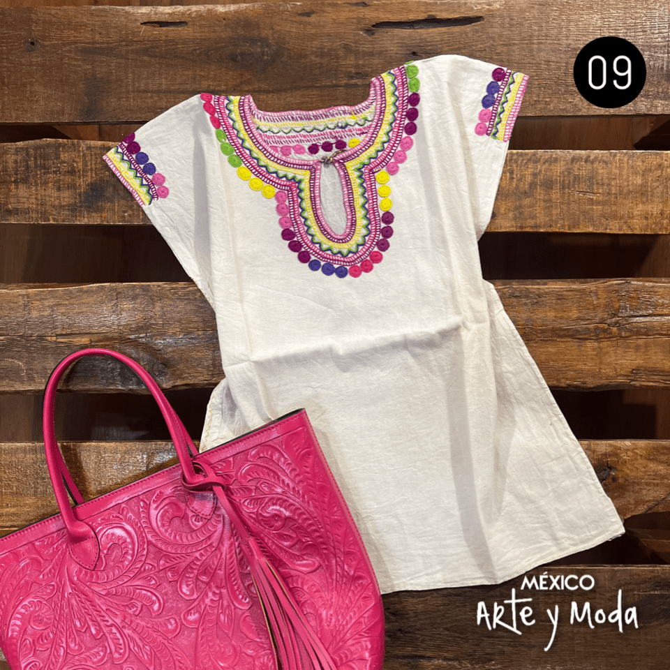 Blusa Chamula Sencilla - MÉXICO ARTE Y MODA - Blusa Bordada