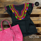 Blusa Chamula Tradicional - MÉXICO ARTE Y MODA - Blusa Bordada