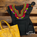 Blusa Chamula Tradicional - MÉXICO ARTE Y MODA - Blusa Bordada