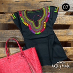 Blusa Chamula Tradicional - MÉXICO ARTE Y MODA - Blusa Bordada