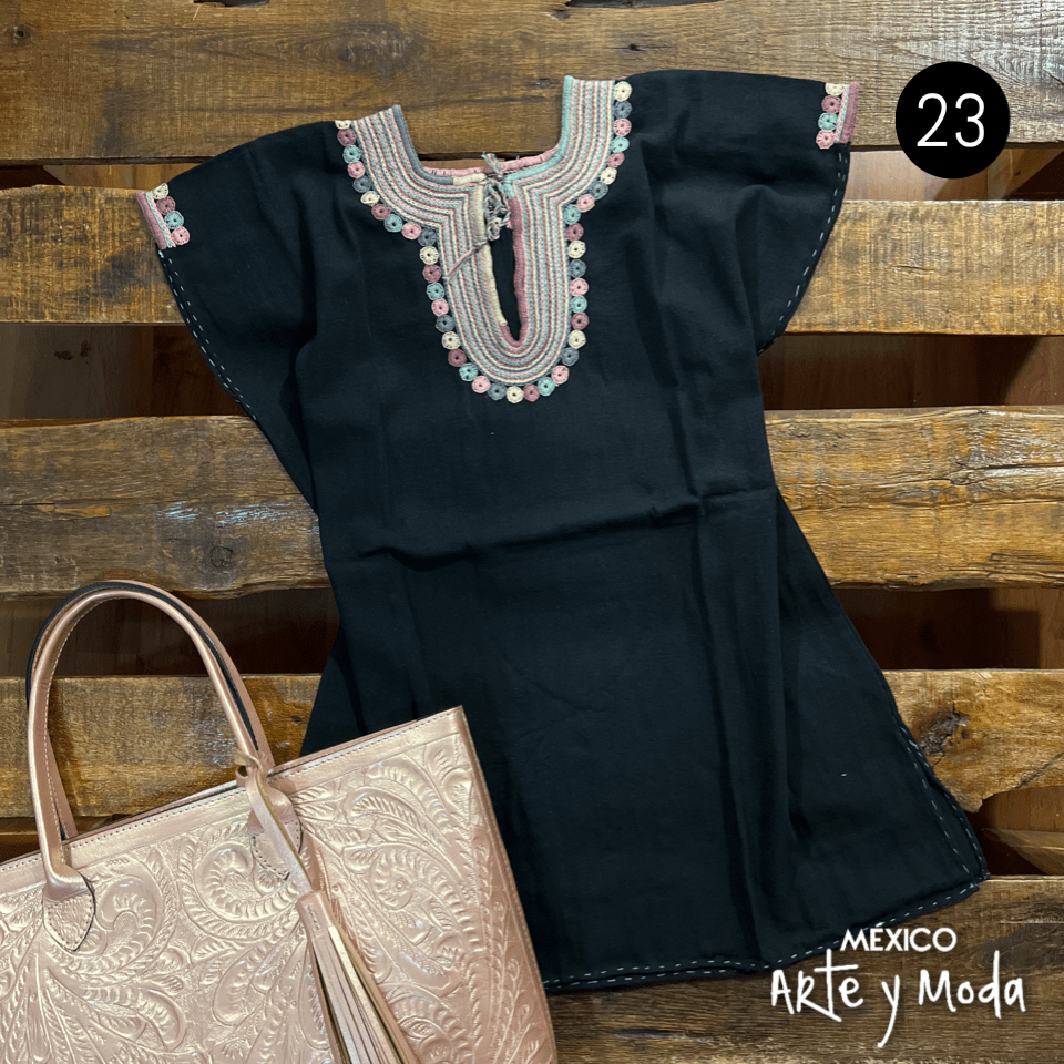 Blusa Chamulita - MÉXICO ARTE Y MODA - Blusa Bordada