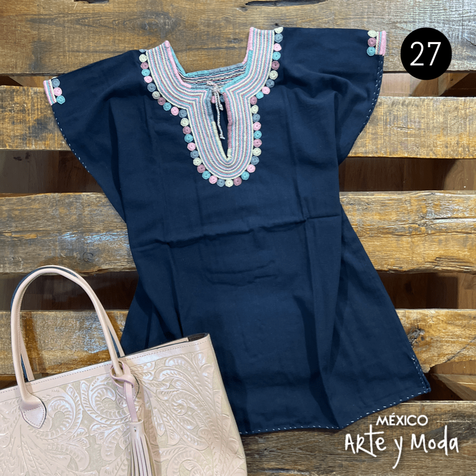 Blusa Chamulita - MÉXICO ARTE Y MODA - Blusa Bordada