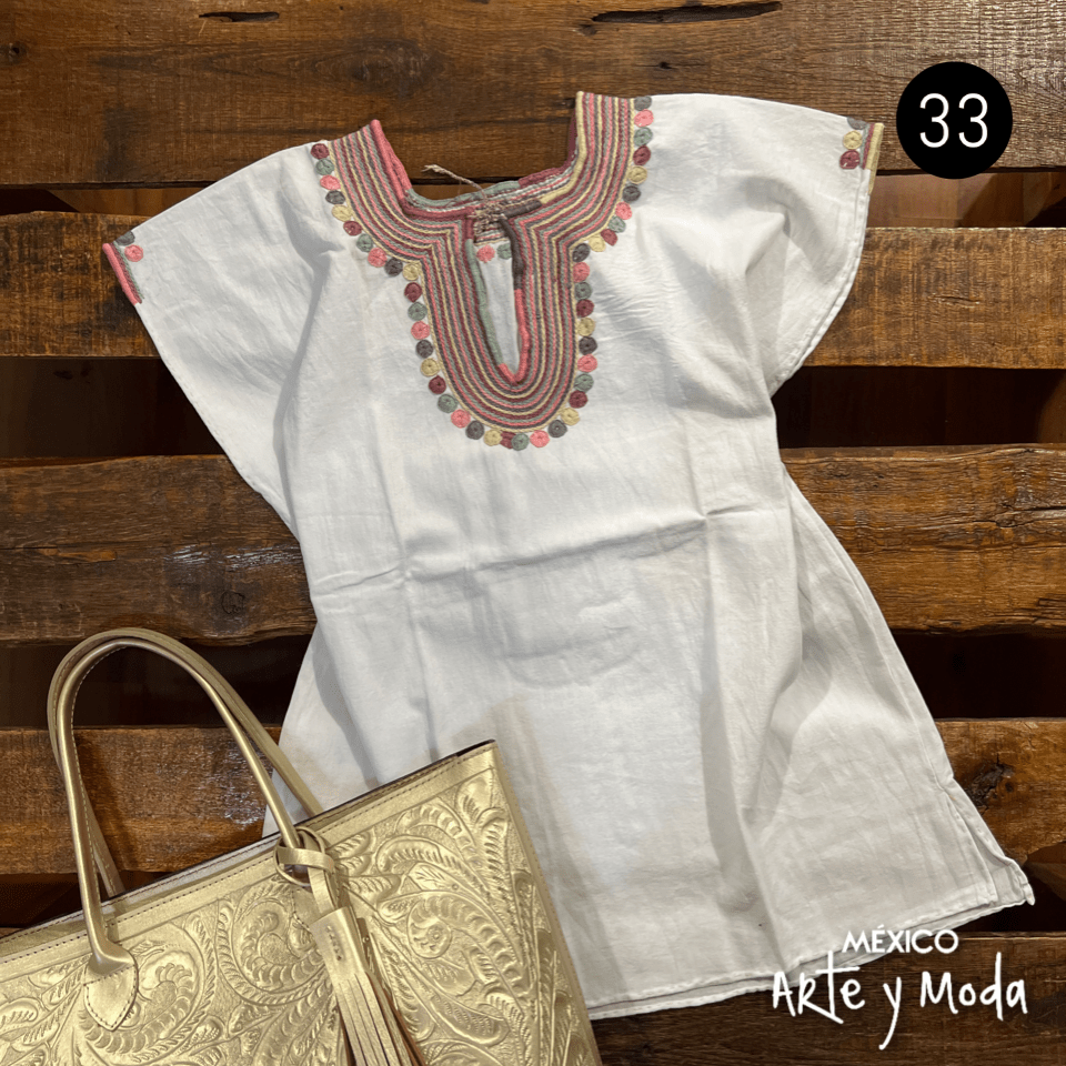 Blusa Chamulita - MÉXICO ARTE Y MODA - Blusa Bordada