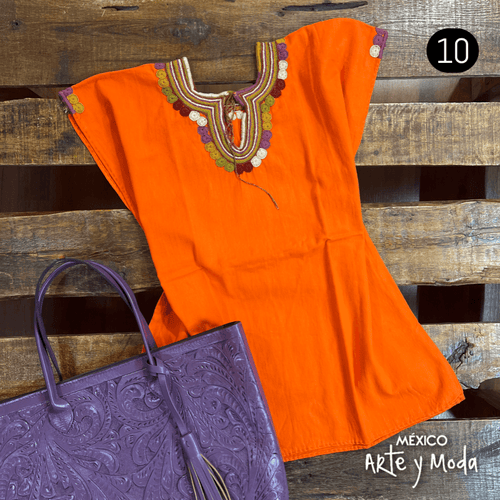 Blusa Chamulita - MÉXICO ARTE Y MODA - Blusa Bordada