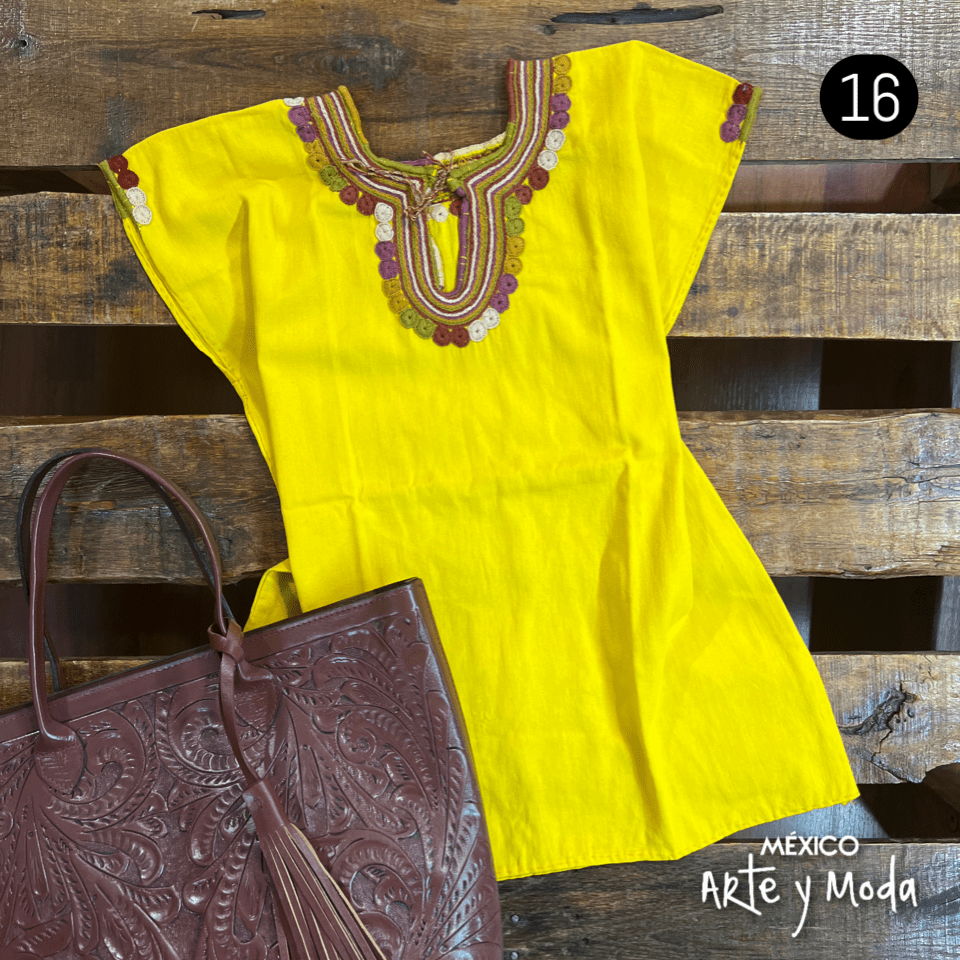 Blusa Chamulita - MÉXICO ARTE Y MODA - Blusa Bordada