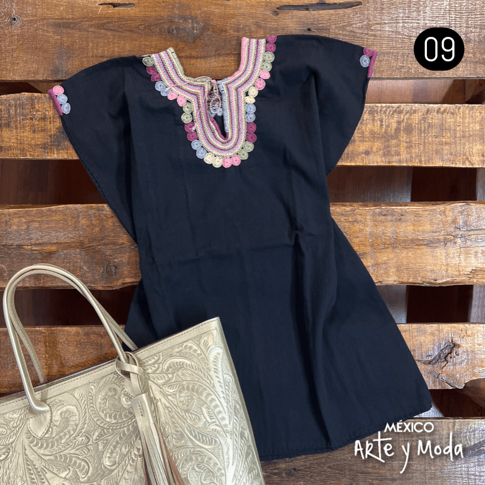 Blusa Chamulita - MÉXICO ARTE Y MODA - Blusa Bordada