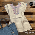 Blusa Chamulita - MÉXICO ARTE Y MODA - Blusa Bordada