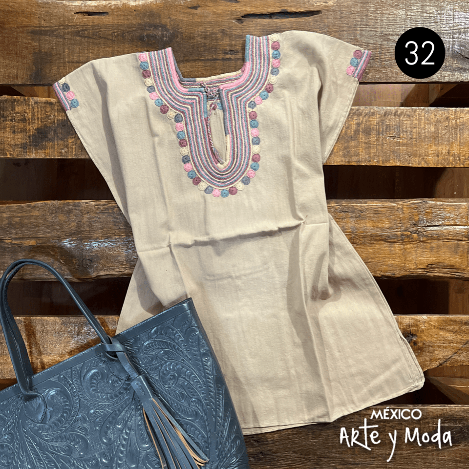 Blusa Chamulita - MÉXICO ARTE Y MODA - Blusa Bordada
