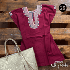 Blusa Chamulita - MÉXICO ARTE Y MODA - Blusa Bordada