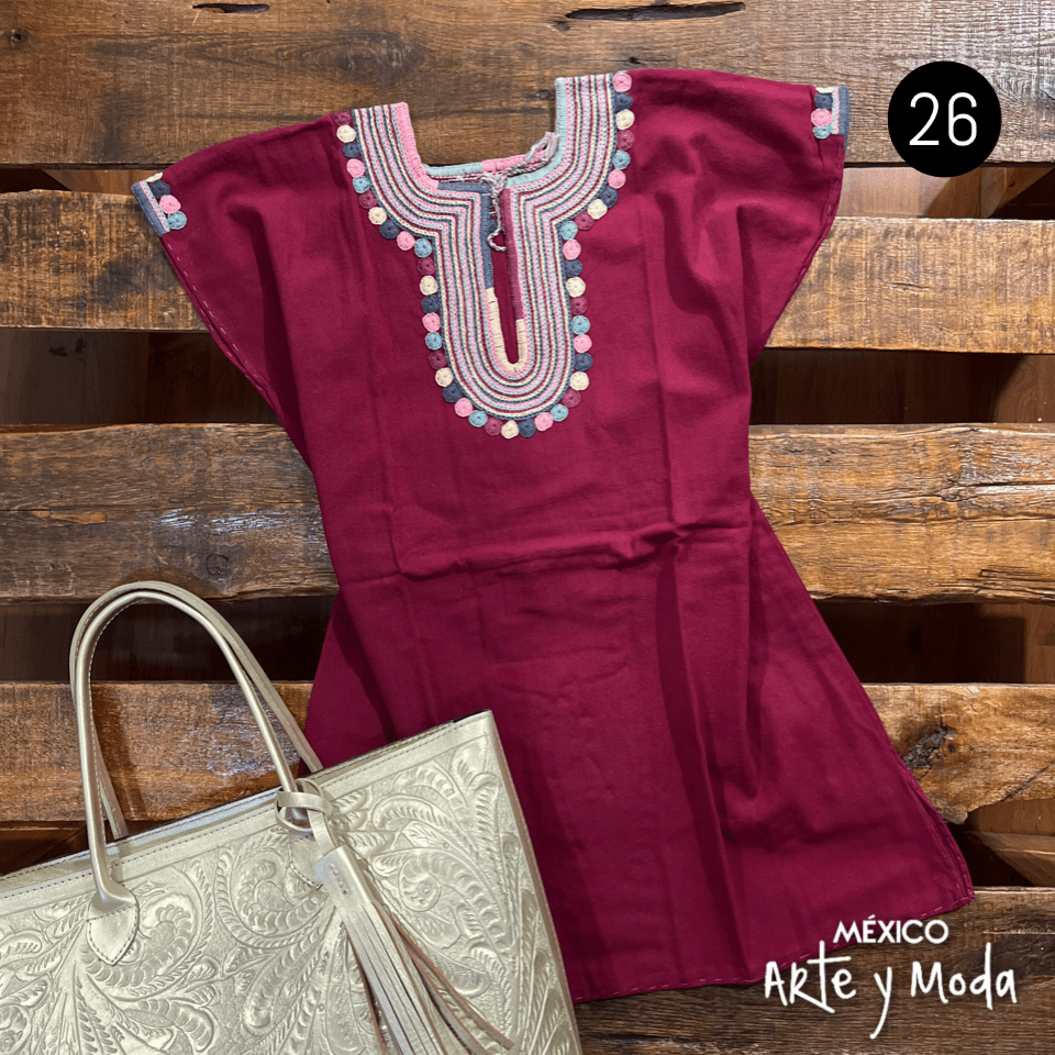 Blusa Chamulita - MÉXICO ARTE Y MODA - Blusa Bordada