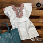 Blusa Chamulita - MÉXICO ARTE Y MODA - Blusa Bordada