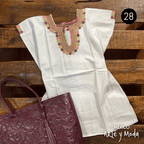 Blusa Chamulita - MÉXICO ARTE Y MODA - Blusa Bordada