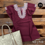 Blusa Chamulita - MÉXICO ARTE Y MODA - Blusa Bordada