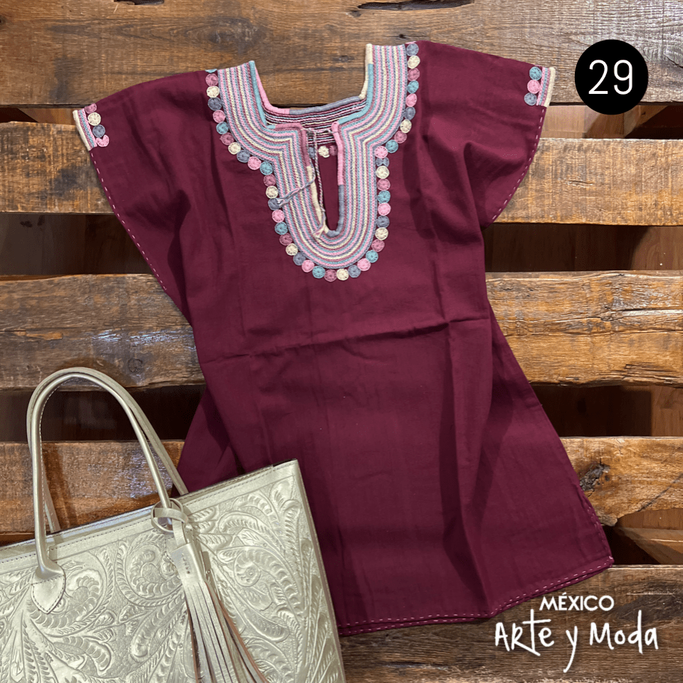 Blusa Chamulita - MÉXICO ARTE Y MODA - Blusa Bordada