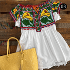 Blusa Chatina - MÉXICO ARTE Y MODA - Blusa Bordada