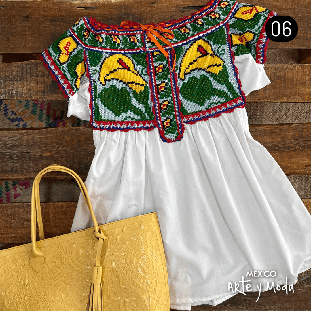 Blusa Chatina - MÉXICO ARTE Y MODA - Blusa Bordada