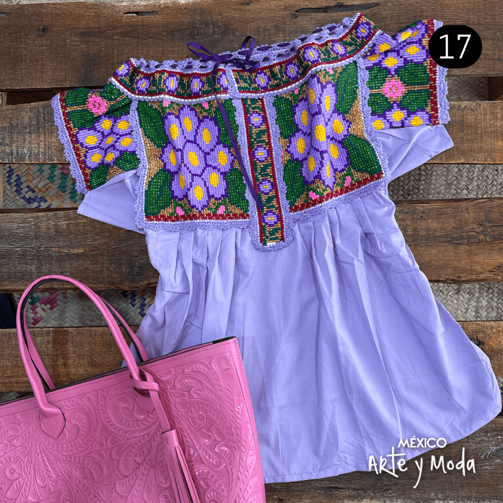 Blusa Chatina - MÉXICO ARTE Y MODA - Blusa Bordada