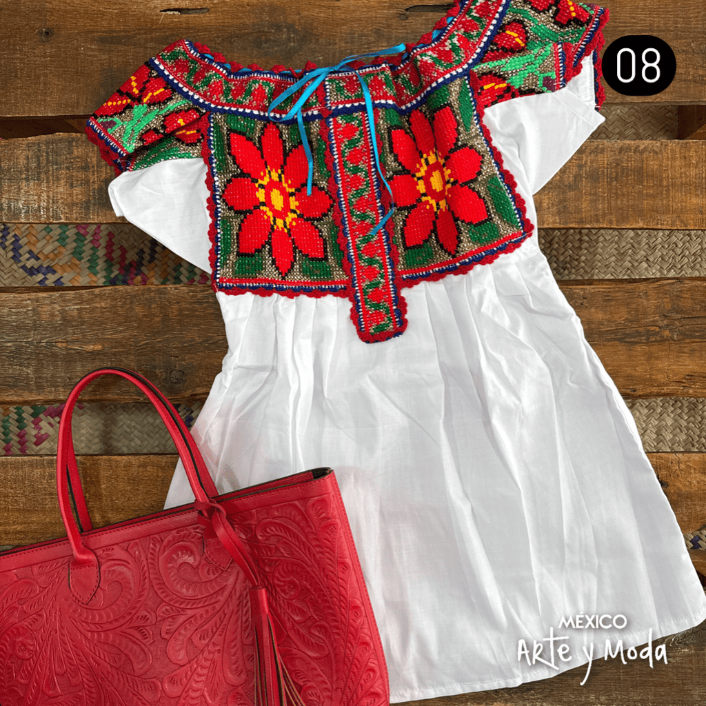 Blusa Chatina - MÉXICO ARTE Y MODA - Blusa Bordada