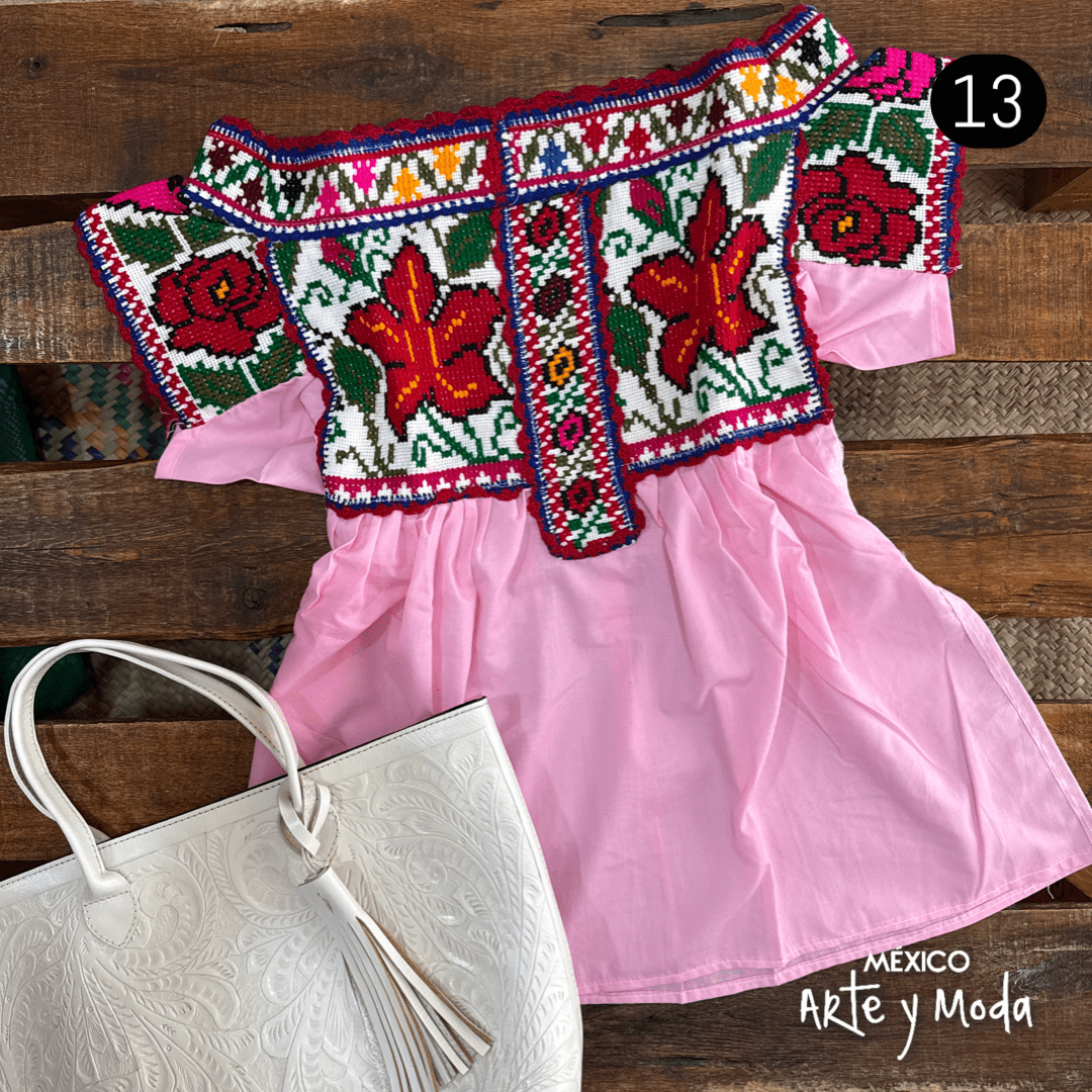 Blusa Chatina - MÉXICO ARTE Y MODA - Blusa Bordada