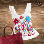 Blusa Colorines - MÉXICO ARTE Y MODA - Blusa Bordada