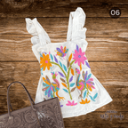 Blusa Colorines - MÉXICO ARTE Y MODA - Blusa Bordada