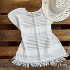 Blusa Deshilada Mexicana - MÉXICO ARTE Y MODA - Blusa Bordada