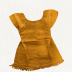 Blusa Deshilada Mexicana - MÉXICO ARTE Y MODA - Blusa Bordada