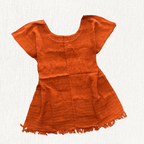 Blusa Deshilada Mexicana - MÉXICO ARTE Y MODA - Blusa Bordada