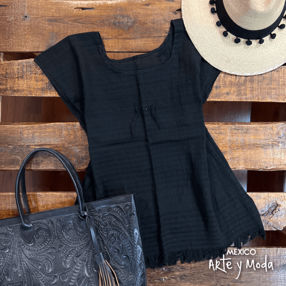 Blusa Deshilada Mexicana - MÉXICO ARTE Y MODA - Blusa Bordada