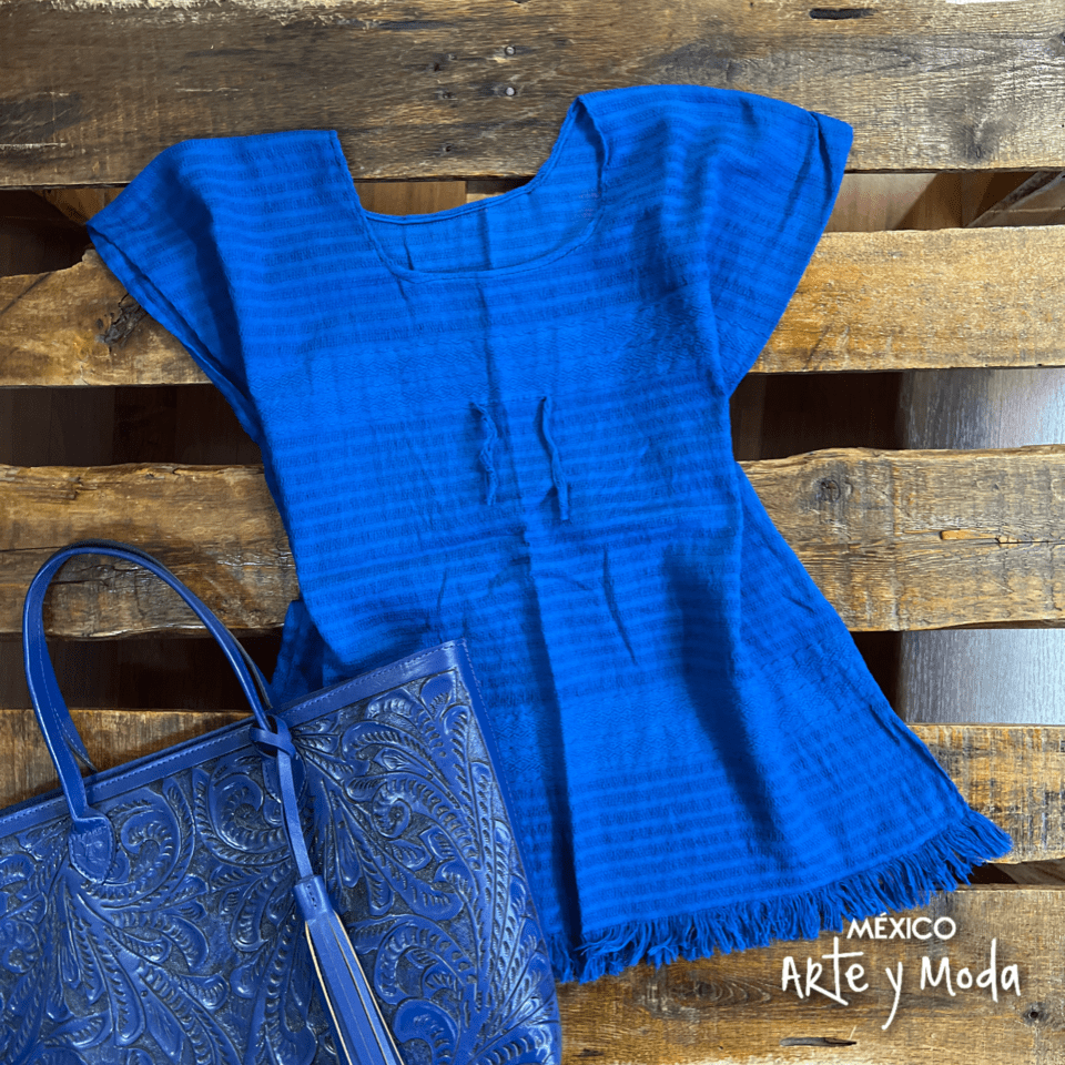 Blusa Deshilada Mexicana - MÉXICO ARTE Y MODA - Blusa Bordada