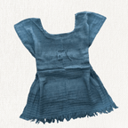 Blusa Deshilada Mexicana - MÉXICO ARTE Y MODA - Blusa Bordada