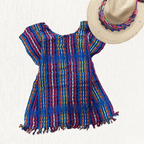 Blusa Deshilada Multicolor - MÉXICO ARTE Y MODA - Blusa Bordada