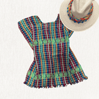 Blusa Deshilada Multicolor - MÉXICO ARTE Y MODA - Blusa Bordada